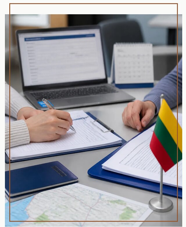Профессиональное оформление визы в Литву для поездки в Апшеронске