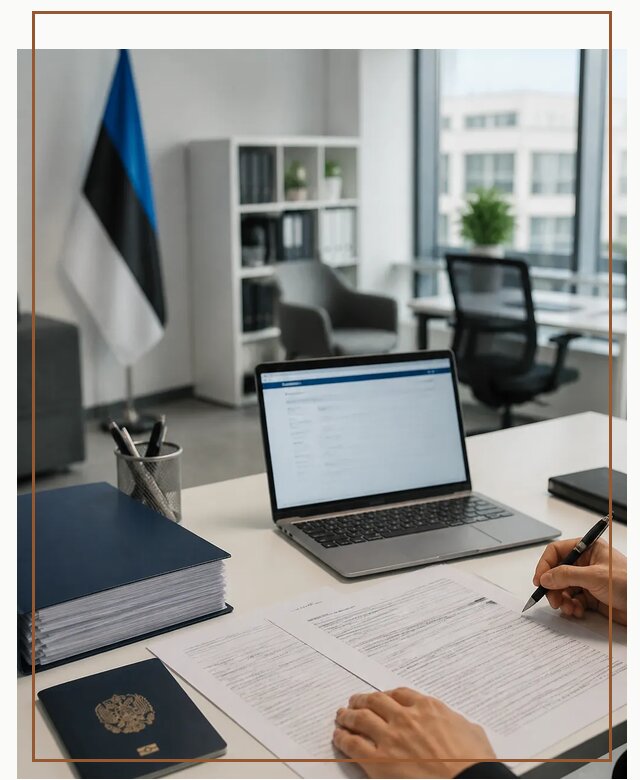 Оформление ВНЖ в Эстонии для переезда и легального проживания в Апшеронске